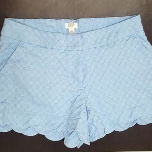 Women's Crown & Ivy Scalloped Bottom Shorts Sz 12